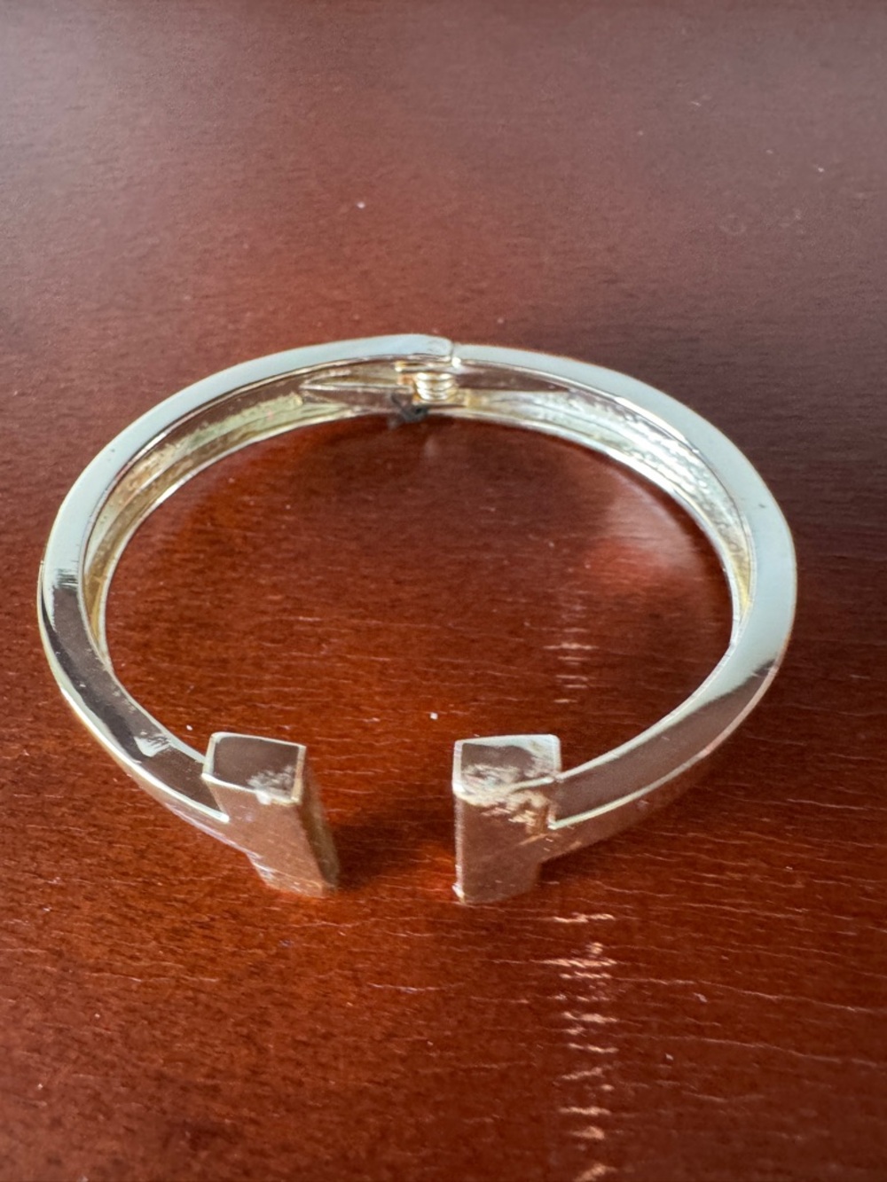 Source Unknown Silver Open Cuff Bracelet